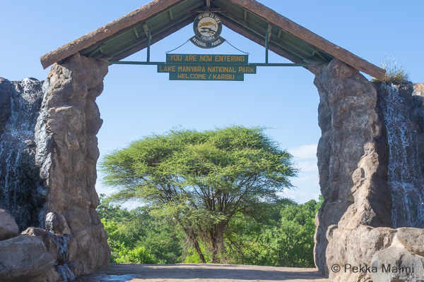 Manyara-jrven kansallispuiston portti