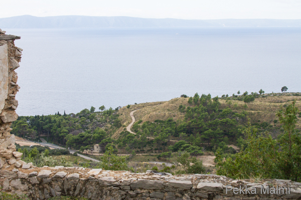 Biokovo vuoren serpentiinitie 