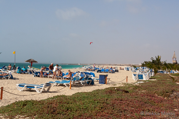 Hotellin hiekkaranta 